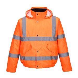 Portwest S463 Hi-Vis Bomber Jacket 5XL  Orange