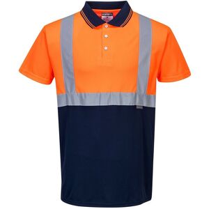 Portwest S479 Hi-Vis Two-Tone Polo Shirt 3XL  Orange