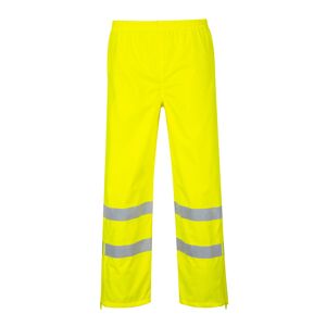 Portwest S487 Hi-Vis Breathable Overtrousers L  Yellow