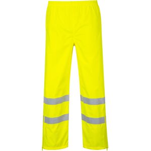 Portwest S487 Hi-Vis Breathable Overtrousers S  Yellow