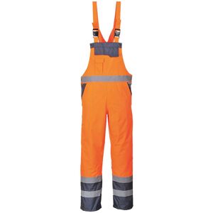 Portwest S488 Hi-Vis Bib & Brace S  Orange