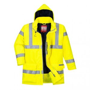 Portwest S778 Bizflame Hi-Vis Flame Resistant Rain Jacket XXL  Yellow