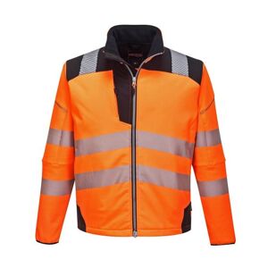 Portwest T402 PW3 Hi-Vis Softshell Jacket 3XL  Orange/Black