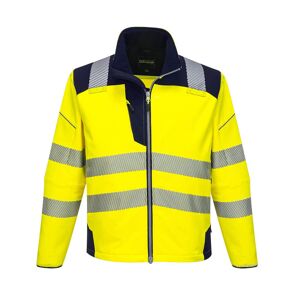 Portwest T402 PW3 Hi-Vis Softshell Jacket S  Yellow/Navy