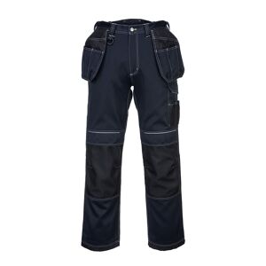 Portwest T602 PW3 Holster Work Trousers 38  Navy/Black