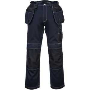 Portwest T602 PW3 Holster Work Trousers 40  Navy/Black