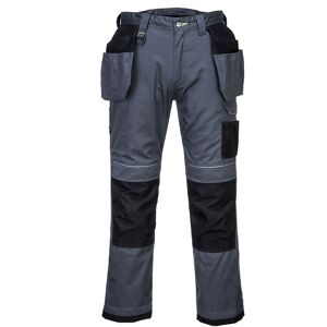 Portwest T602 PW3 Holster Work Trousers 44  Grey