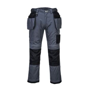 Portwest T602 PW3 Holster Work Trousers 32  Grey