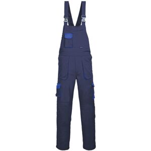 Portwest TX12 Texo Contrast Bib & Brace Regular M  Navy