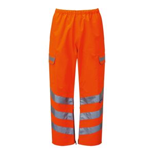 Pulsar P206TRS / PR503TRS Hi-Vis Rail Spec Waterproof Overtrousers 3XL  Orange