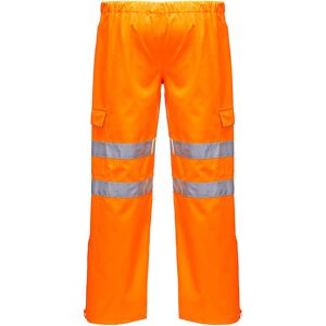 Portwest S597 Extreme Waterproof Hi-Vis Trousers XL  Orange