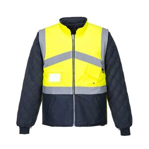 Portwest S769 Hi-Vis 2-Tone Reversible Jacket XXL  Yellow/Navy