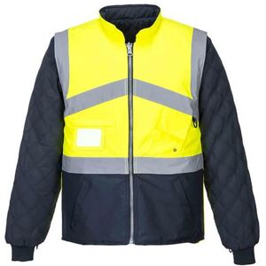 Portwest S769 Hi-Vis 2-Tone Reversible Jacket XL  Yellow/Navy