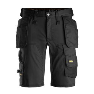 Snickers 6141 AllroundWork Stretch Shorts 50/35  Black
