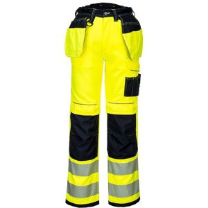 Portwest T501 Hi-Vis Holster Work Trouser 42  Yellow