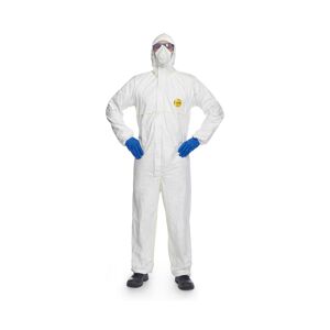 DuPont TSCHF5SWHDE Tyvek 200 Easysafe Disposable Coverall Type 5/6 S  White