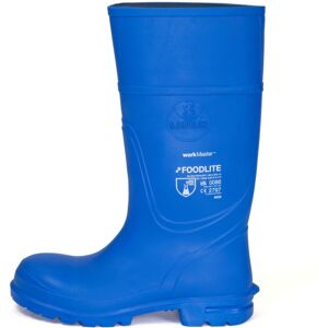 Respirex WorkMaster B01663 Foodlite Safety Wellington Boots SCR 10/44  Blue