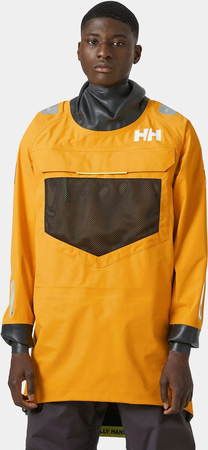 Helly Hansen Men's Aegir Ocean Breathable Sailing Smock Orange L - Cloudberry Orange - Unisex