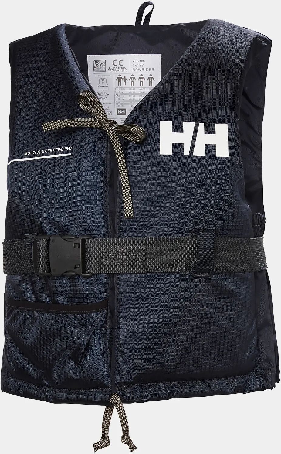 Helly Hansen Bowrider Life Vest Navy 90+KG - Navy Blue - Unisex