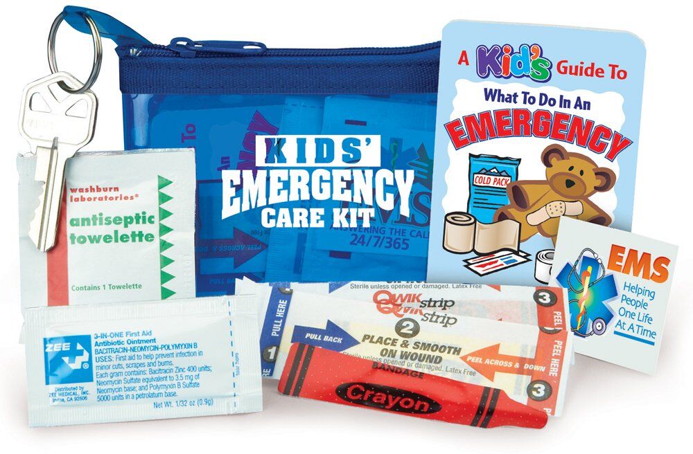 Positive Promotions 25 Kids' Emergency Care Kits