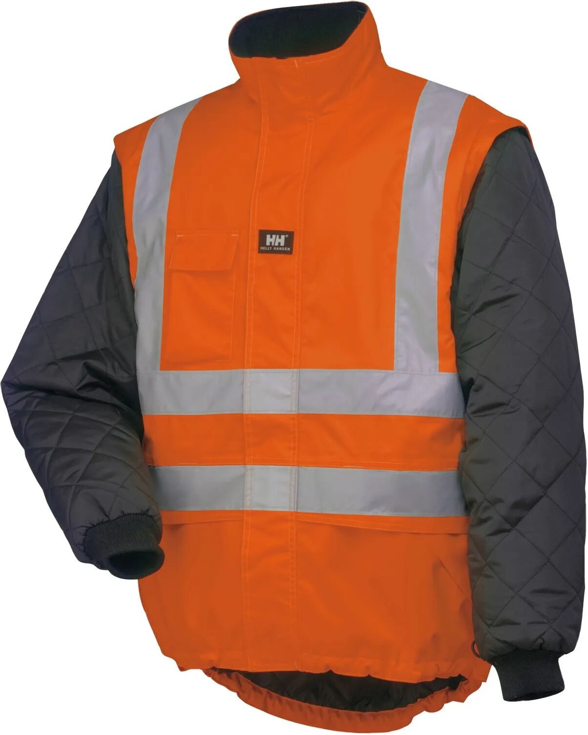 HH Workwear Helly Hansen WorkwearPotsdam Class 2 High Vis Work Jacket Lining Orange XXXL