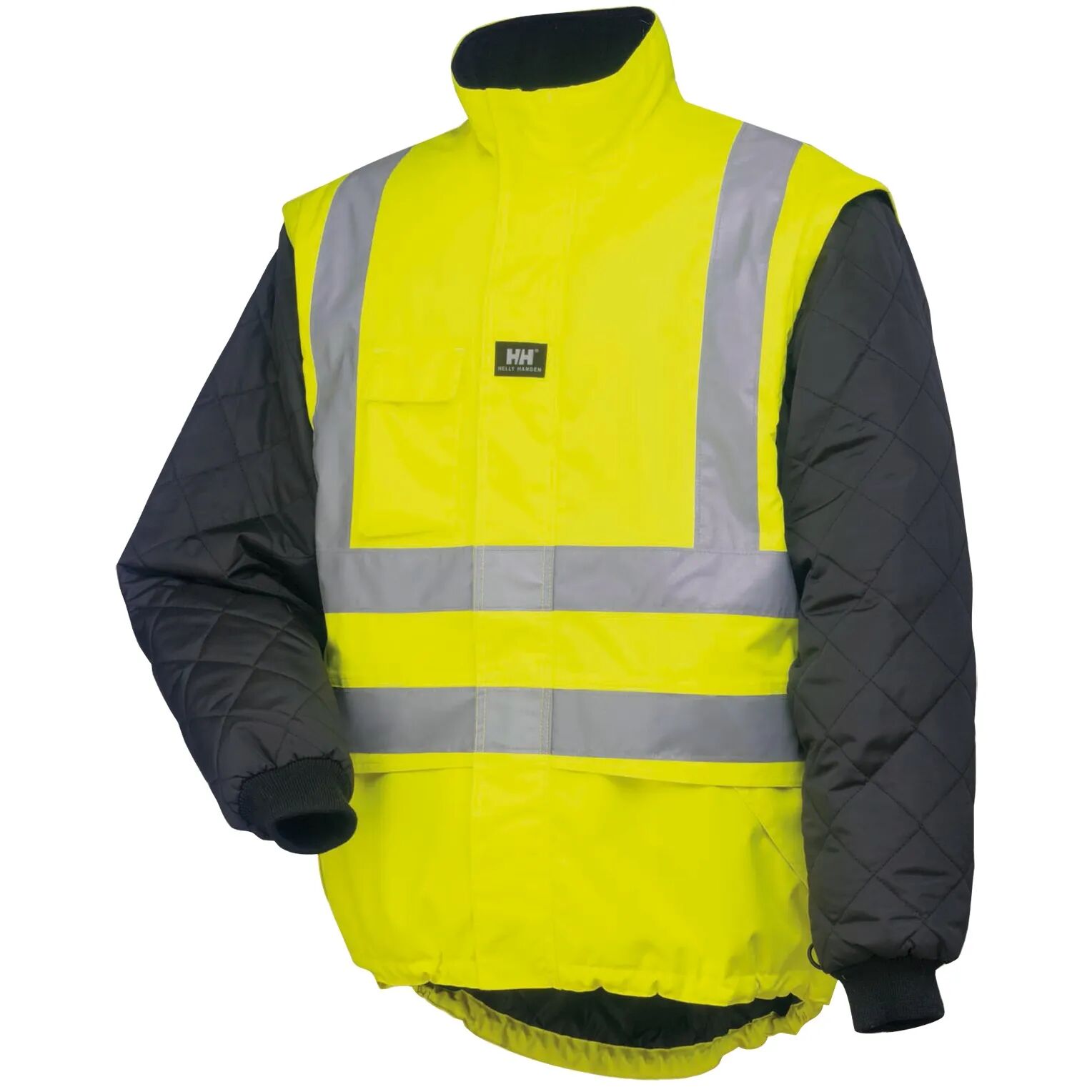 HH Workwear Helly Hansen WorkwearPotsdam Class 2 High Vis Work Jacket Lining Yellow XXXL
