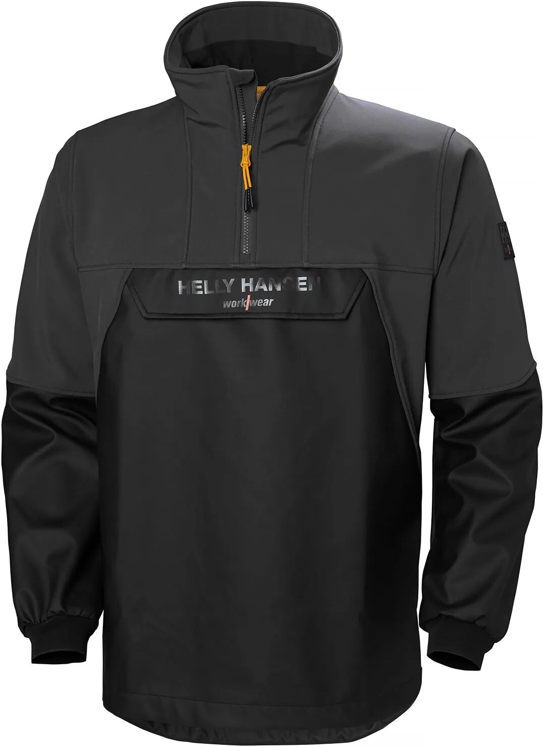 HH Workwear Helly Hansen WorkwearStorm Lightweight Phthalate-Free Hybrid Anorak Black XXXL