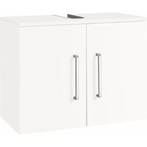 OPTIFIT Waschbeckenunterschrank »Napoli«, Soft-Close-Funktion, Breite 62 cm weiss Größe