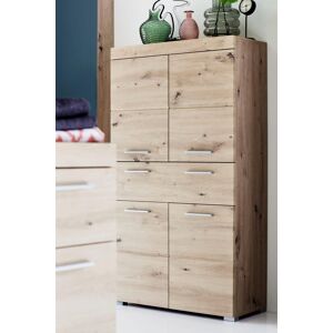 INOSIGN Midischrank »Avena«, Breite 73 cm, Badezimmerschrank mit 1 grossen... asteichefarben Größe