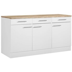 OPTIFIT Unterschrank »Mini«, 150 cm Breite weiss/wildeichefarben Größe