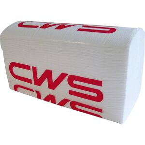CWS Faltpapierhandtücher mit M-Falzung, Zellstoff, 3-lagig, hochweiß, VE à 2500 Stk
