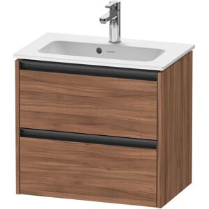 Duravit Ketho.2 Waschtischunterbau wandhängend Compact, 2 Auszüge, 61 cm