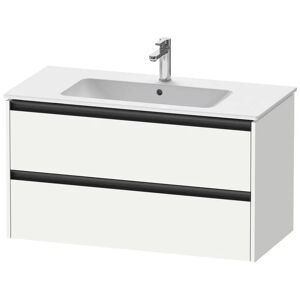 Duravit Ketho.2 Waschtischunterbau wandhängend, 2 Auszüge, 101 cm