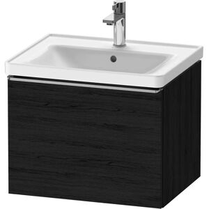 Duravit D-Neo Waschtischunterbau 58,4 x 44 cm, 1 Auszug, Griff edelstahl gebürstet