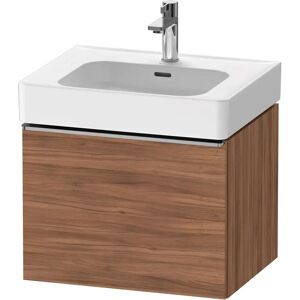 Duravit D-Neo Waschtischunterbau 58,4 x 44 cm, 1 Auszug, Griff edelstahl gebürstet