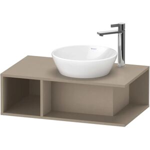 Duravit D-Neo Waschtischunterbau wandhängend Compact, 1 offenes Fach links, 80 cm