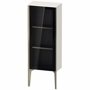 Duravit XViu Halbhochschrank stehend 40 x 89 cm, 1 Glastür Anschlag links