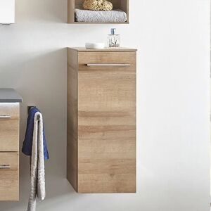 Pelipal Serie 6025 (Solitaire) Highboard 30 x 33 x 73 cm, 1 Drehtür, Griff S, Anschlag rechts