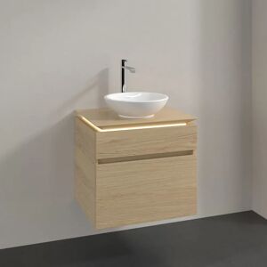 Villeroy & Boch Legato Waschtischunterschrank 60 cm mit 2 Auszügen und LED-Beleuchtung