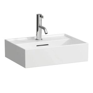 LAUFEN Kartell Handwaschbecken 45 x 34 cm, mit 1 Hahnloch, mit Überlauf