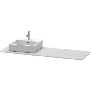 Duravit XSquare Konsole 160 cm, ohne Ausschnitt