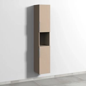 Sanipa 3way Hochschrank 30 cm, 1 offenes Fach, 2 Türen Anschlag rechts, mit Aufsatzgriff