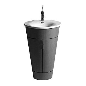 Duravit Starck 1 Möbelwaschtisch 0406580000 d= 58cm, mit Hahnloch, Überlauf, Hahnlochbank, weiß