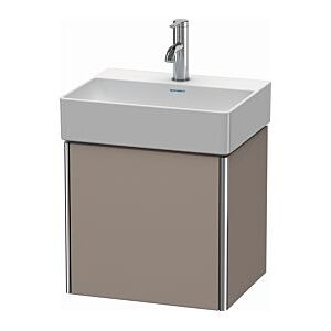 Duravit XSquare Waschtisch-Unterschrank XS4060L4343 43,4x39,7x34cm, Tür links, Basalt matt