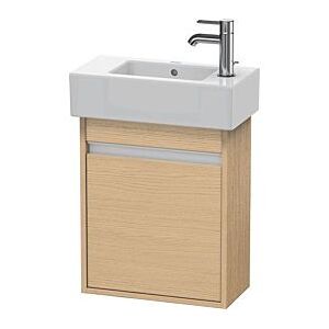 Duravit Ketho Waschtisch-Unterschrank KT6629R3030 45x22,5x55cm, wandhängend, Tür rechts, Eiche natur