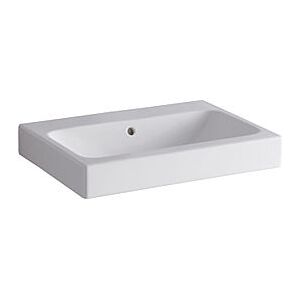 Geberit iCon Waschtisch 124063600 60 x 48,5 cm, weiss KeraTect, ohne Hahnloch