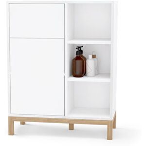 Bad-Sideboard - Tchibo - Weiss Holz   unisex