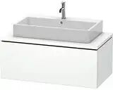 Duravit L-Cube Waschtischunterbau 102 x 40 cm mit 1 Auszug für Universalkonsolen  B: 102 T: 54,7 H: 40 cm eiche natur (dekor) LC581403030