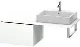 Duravit L-Cube Unterschrank 62 x 40 cm mit 1 Auszug für Universalkonsolen  B: 62 T: 54,7 H: 40 cm leinen (dekor) LC583307575