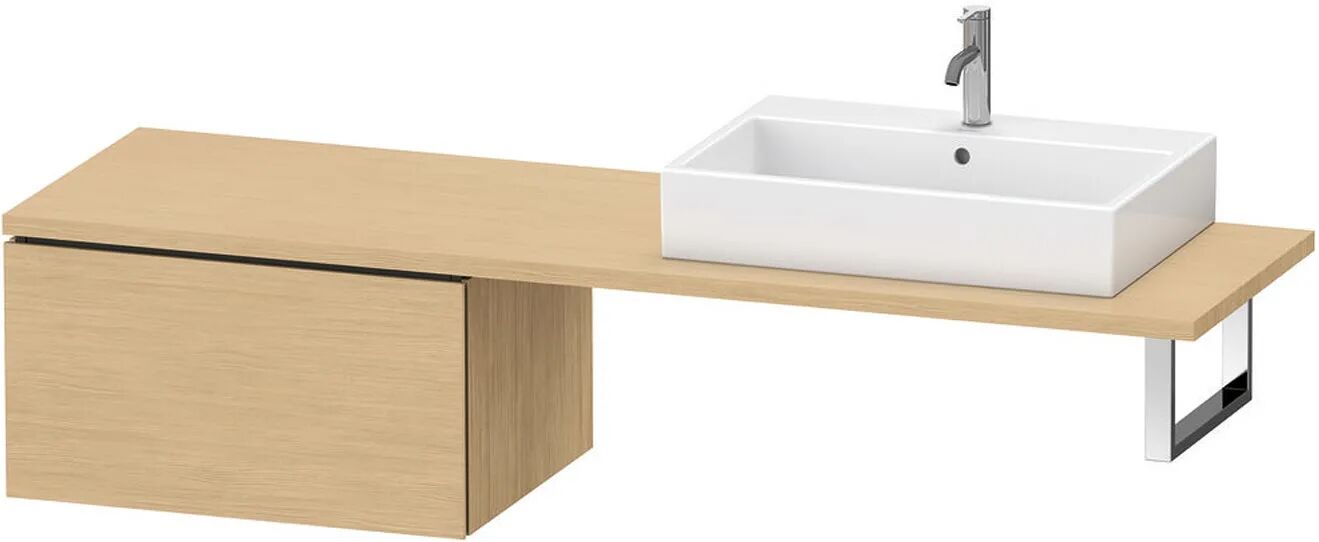 Duravit L-Cube Unterschrank für Konsole 72 x 54,7 cm, mit 1 Auszug   eiche natur (dekor) LC585403030